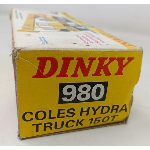 1004 - A Dinky Toys Coles Hydra Truck, No 150T, No 980, boxed