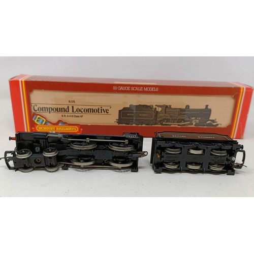 1007 - Four Hornby OO gauge 4-2-0 locomotives and tenders, No R175, R309, R2170, R380, all boxed