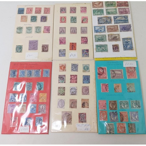 696 - Assorted stamps, mainly GB, assorted postal history and other items (box)