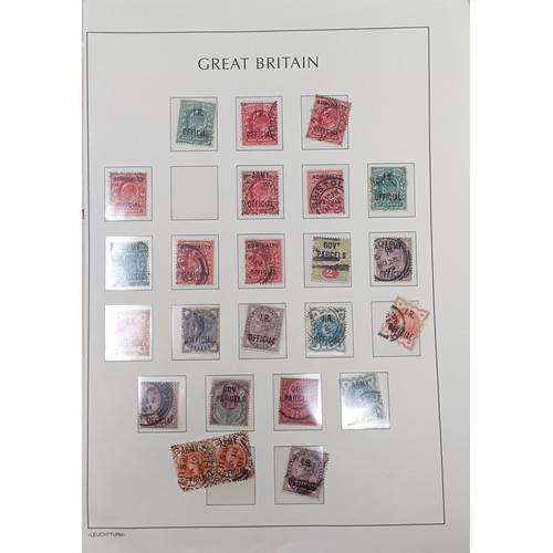 677 - A general selection of GB stamps, mint and used, including many watermark variations