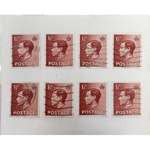 677 - A general selection of GB stamps, mint and used, including many watermark variations