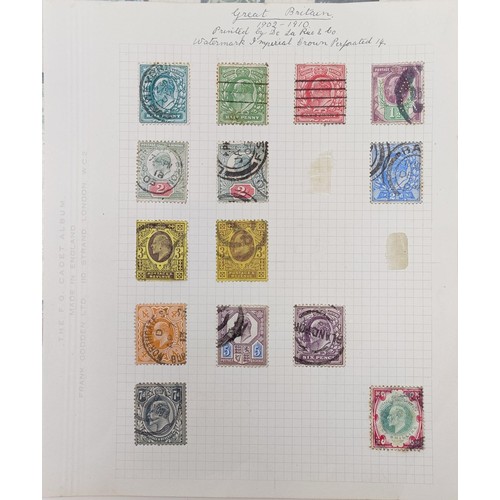 677 - A general selection of GB stamps, mint and used, including many watermark variations