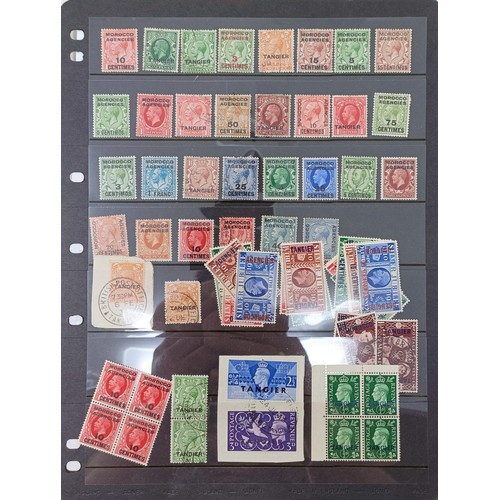 684 - A group of North Africa and Middle East overprints, mint sets, most unmounted