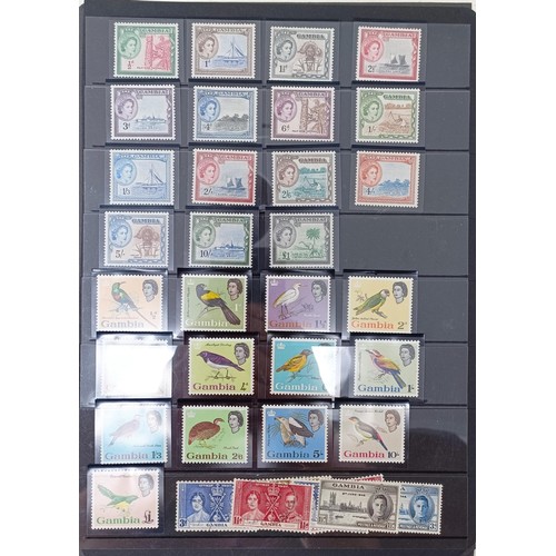 640 - A group of Gambia stamps, mint and used