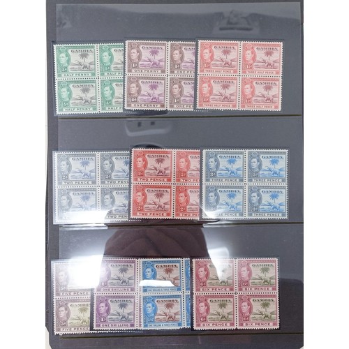 640 - A group of Gambia stamps, mint and used