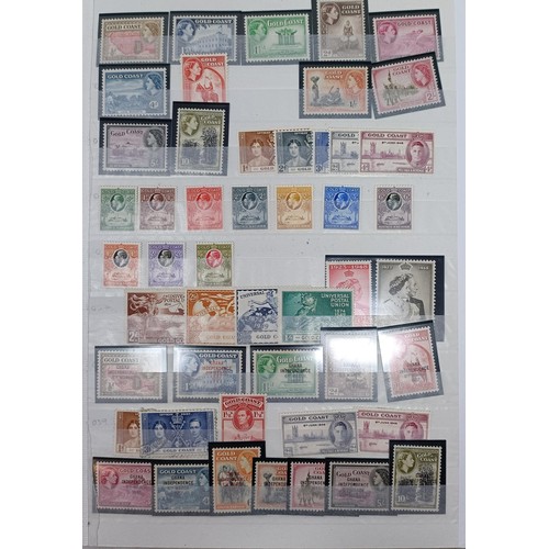 642 - A group of Gold Coast and Grenada stamps mint and used, including sets, some unmounted