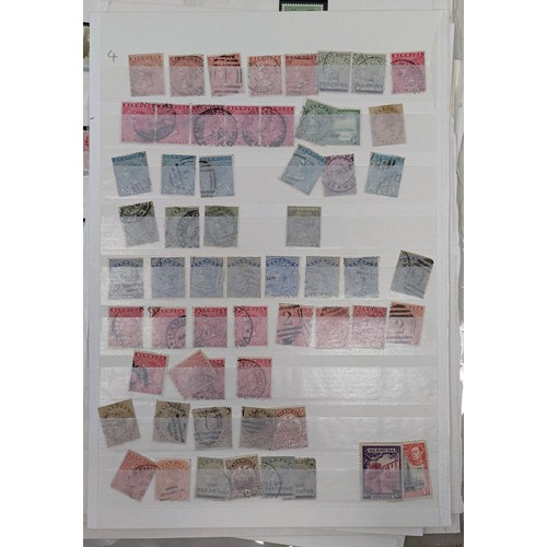 649 - A large group of Bermuda stamps, mint and used including sets