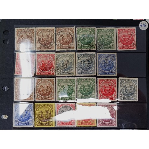 650 - A group of Barbados stamps, mint and used, many unmounted