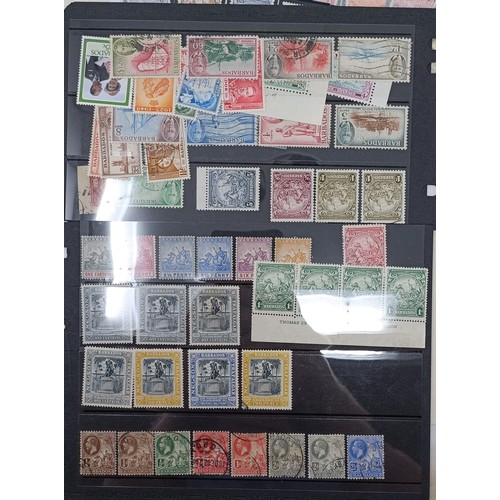 650 - A group of Barbados stamps, mint and used, many unmounted