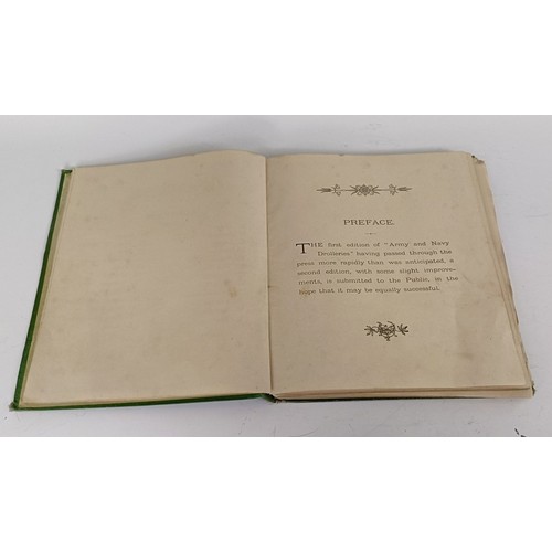 581 - Seccombe (Major) Army and Navy Drolleries, second edition, cloth, binding poor, loose and dirty