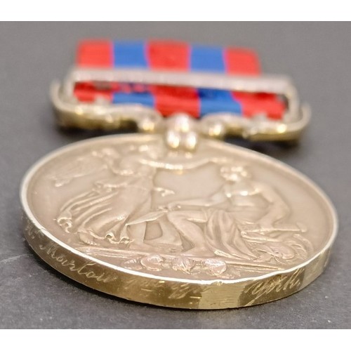 577 - An India General Service medal, awarded to 361 Pte Hy Marlow, 1st Bn ... York LI, with a Burma 1885-... 