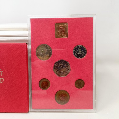 339 - Fifteen year proof coin sets...