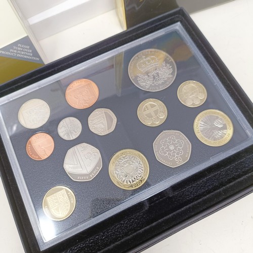 348 - Assorted Royal Mint year proof coin sets, and other similar items...