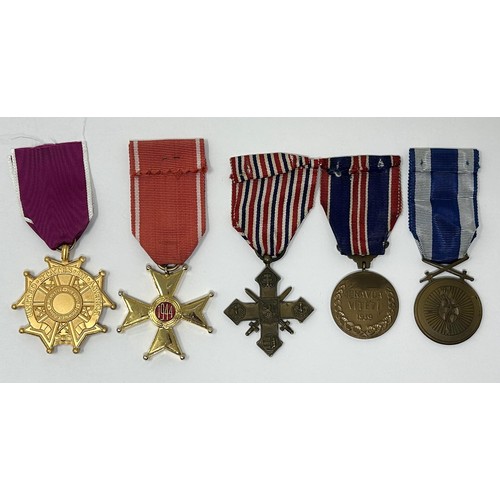 526 - A Czech war cross, a Medal for Gallantry 1939, and other medals Provenance: On Instructions of the F... 