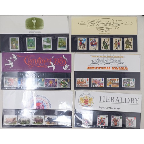 621 - Assorted Royal Mail presentation stamps, and other stamps