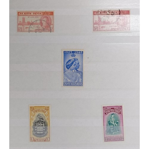 630 - A large group of world stamps, loose and in albums, and various presentation packs (4 boxes)