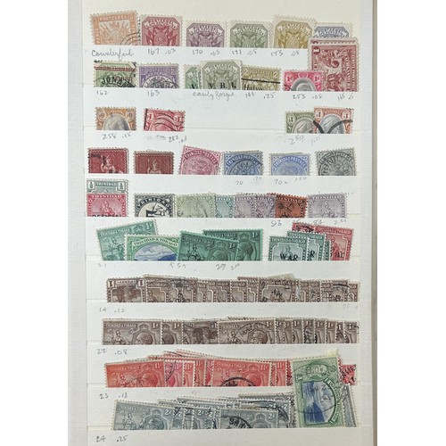 747 - British Commonwealth- Unchecked dealer’s accumulation in two old stockbooks with much to go th... 