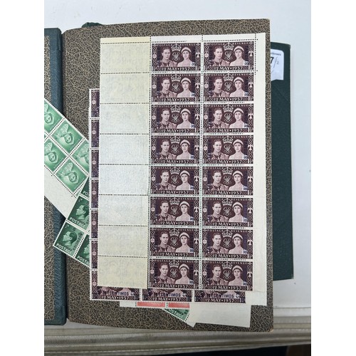 747 - British Commonwealth- Unchecked dealer’s accumulation in two old stockbooks with much to go th... 