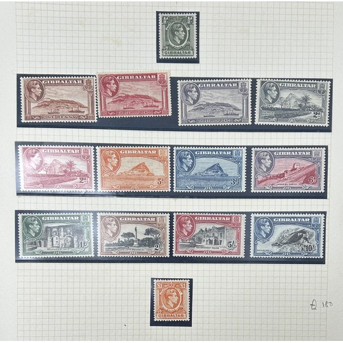 750 - British Commonwealth- Fine unused collection of better sets and values with much u/m in an Oriel alb... 