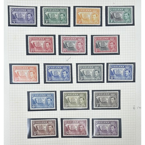 750 - British Commonwealth- Fine unused collection of better sets and values with much u/m in an Oriel alb... 