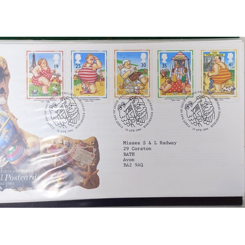 708 - A vast quantity of assorted first day covers, mostly in albums (qty)