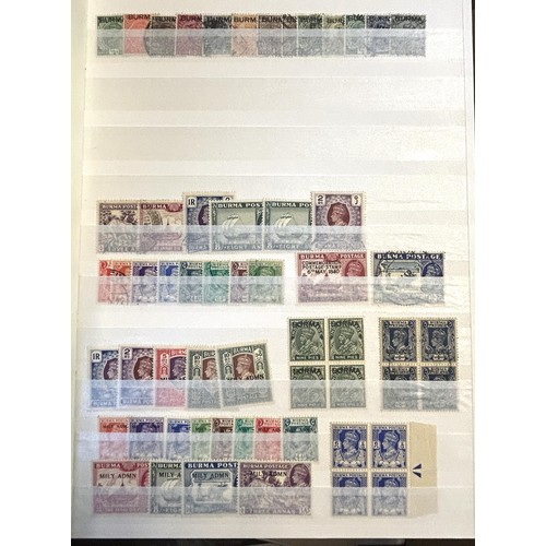 734 - British Commonwealth- Unchecked very large accumulation in stockbooks, stockcards and loose with ext... 