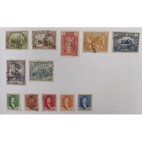 716 - Middle East- Extensive unused collection on a few hundred album leaves with Abu Dhabi 1966 set to 1d... 