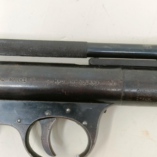 594 - A Webley & Scott Mark I .177 air pistol