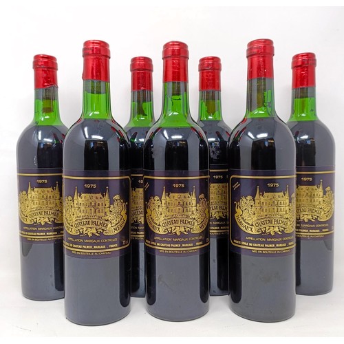 1504 - Seven bottles of Chateau Palmer Margaux, 1975 (7)