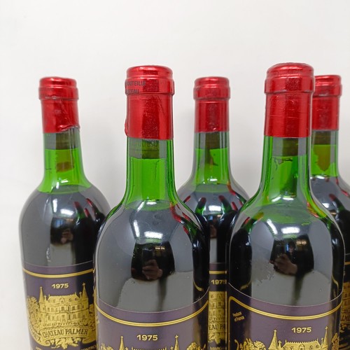 1504 - Seven bottles of Chateau Palmer Margaux, 1975 (7)