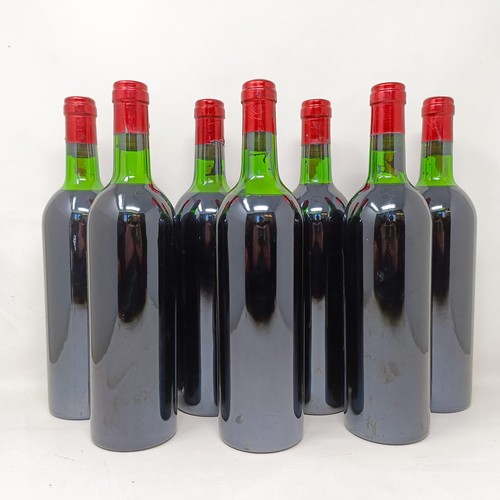 1504 - Seven bottles of Chateau Palmer Margaux, 1975 (7)