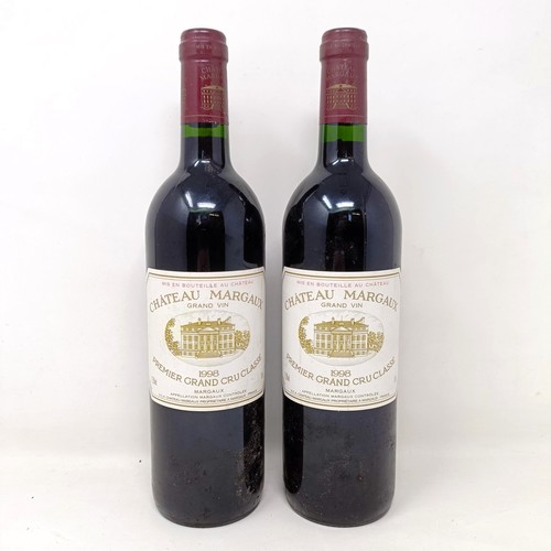 1505 - Two bottles of Chateau Margaux Premier Grand Cru Classe, 1998 (2)