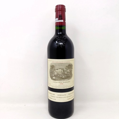 1512 - A bottle of Chateau Lafite Rotheschild, 1998