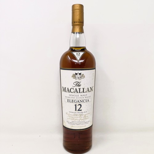 1515 - A litre bottle of The Macallan single malt whisky, Elegencia, 12 year old