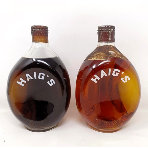 1525 - Two bottles of Haig's Dimple whisky (2)