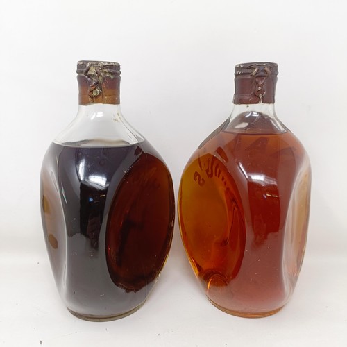 1525 - Two bottles of Haig's Dimple whisky (2)