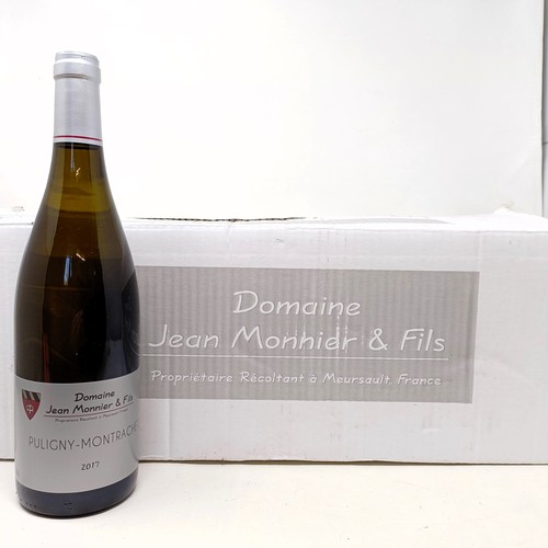 1527 - Twelve bottles of Puligny Montrachet, Domaine Jean Monnier & Fils, 2017 (12)