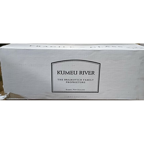 1560 - Twelve bottles of Kumeu River Estate Chardonnay, 2020, in its cardboard box