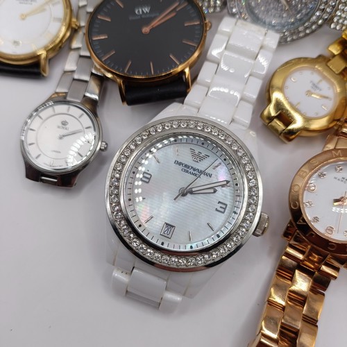 1787 - A group of ladies and gentleman's modern wristwatches