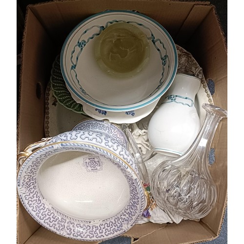 1117 - Assorted ceramics and other items (qty)