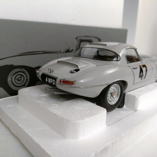 1024 - A Paragon Models 1:18 scale model of a 1963 Jaguar Lightweight E-Type No 1 Coombs 4 WBD, boxed