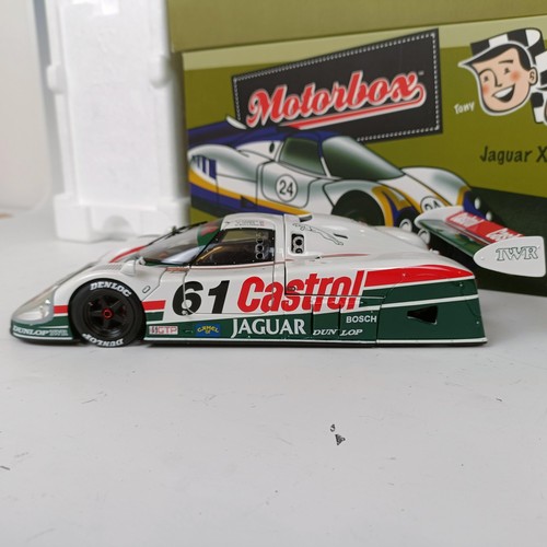 1027 - An Exoto 1:18 scale model, of a Jaguar XJR-9, boxed