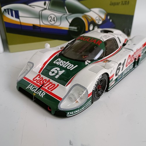 1027 - An Exoto 1:18 scale model, of a Jaguar XJR-9, boxed