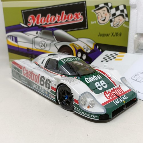 1029 - An Exoto 1:18 scale model, of a Jaguar XJR-9 IMSA No 66, boxed