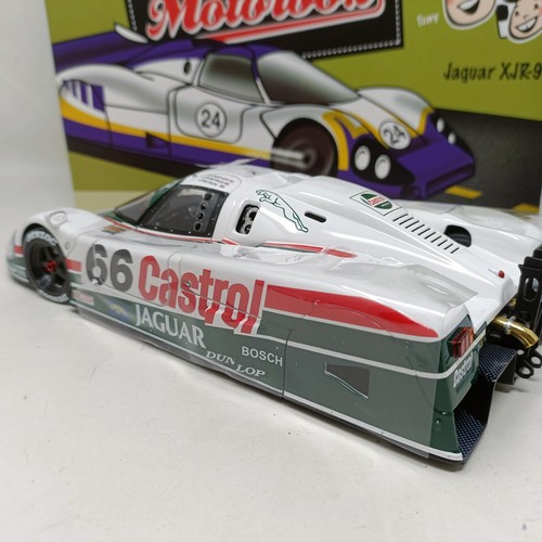 1029 - An Exoto 1:18 scale model, of a Jaguar XJR-9 IMSA No 66, boxed