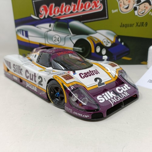 1030 - An Exoto 1:18 scale model, of a Jaguar XJR-9 Le Mans No 2, boxed