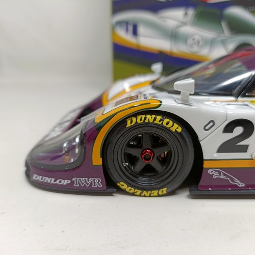 1030 - An Exoto 1:18 scale model, of a Jaguar XJR-9 Le Mans No 2, boxed