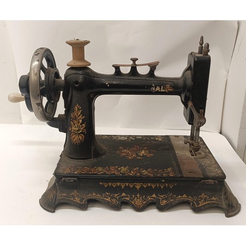 61 - A New Naytham table top sewing machine, 33 cm wide Provenance:  A single owner collection, from... 