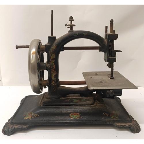 65 - An Agenoria Maxfield table top sewing machine, 30 cm wide Provenance:  A single owner collectio... 