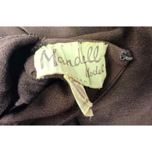 29 - A Mandell of London dress, and assorted other items (box)Provenance:  A single owner collection, fro... 